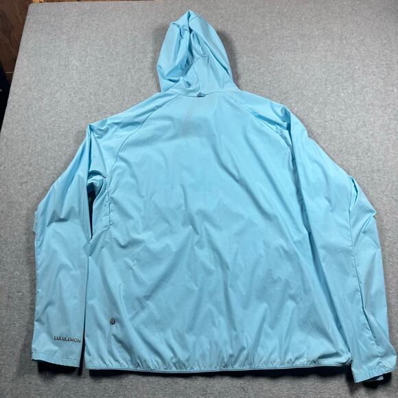 Lululemon Mn's Fast and Free Jacket Cyan Blue ($148) 2XL - Picture 7 of 13